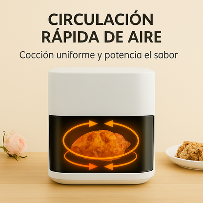 X-Crisp™ – Freidora de Aire Inteligente 5.5 Litros + PDF 100 Recetas