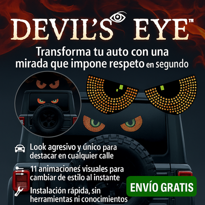 Devil’s Eye™ – Transforma tu auto con una mirada que impone respeto en segundos