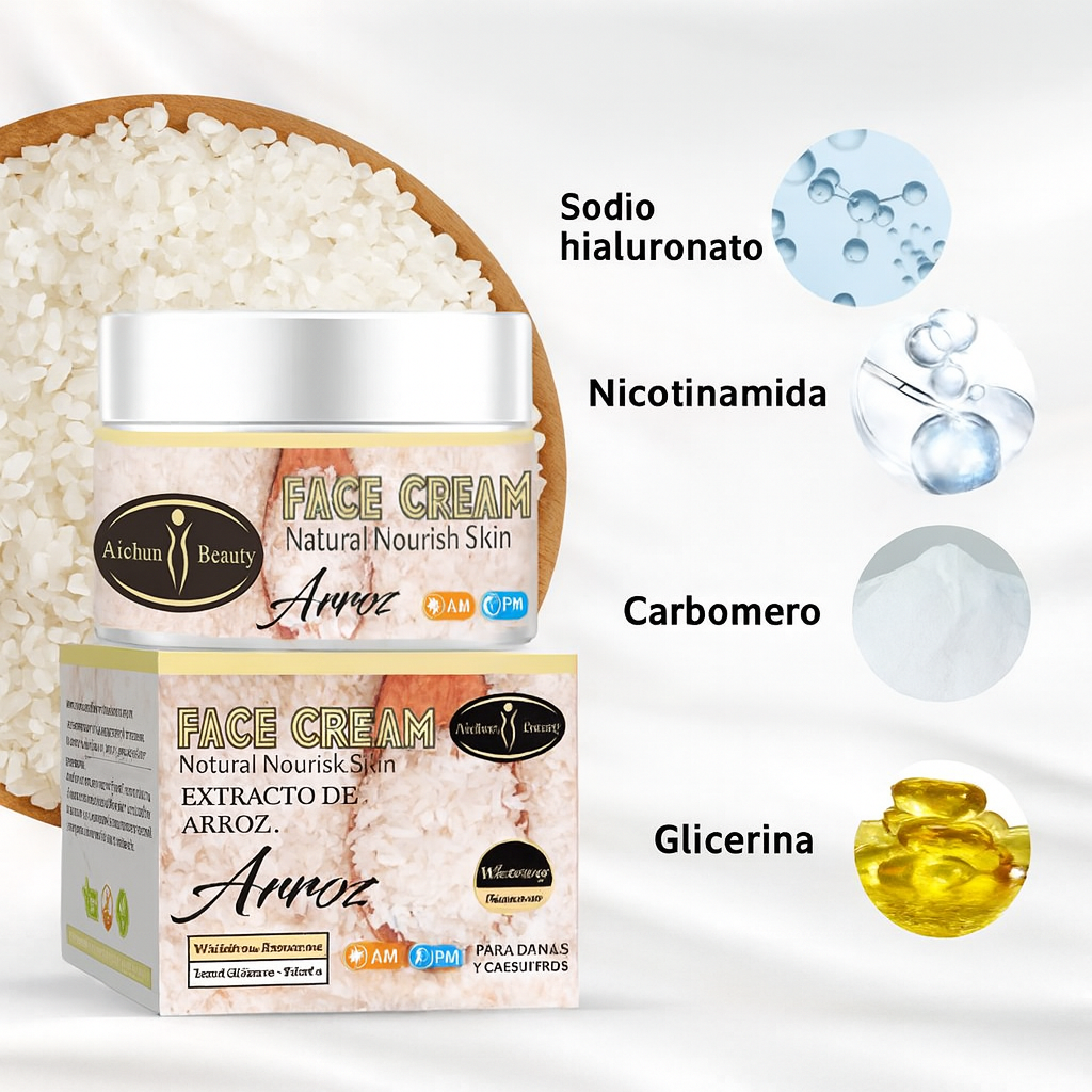 Aichun Beauty™ Belleza natural con el poder del arroz