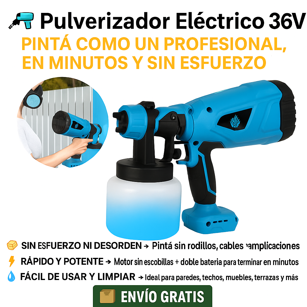 EasyPaint™ - Pistola de pintura eléctrica