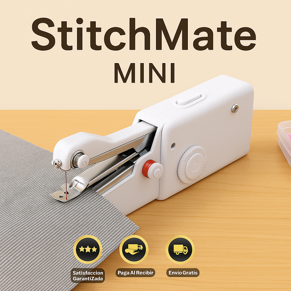 StitchMate™ – Maquina de coser portátil  + Guía (GRATIS)