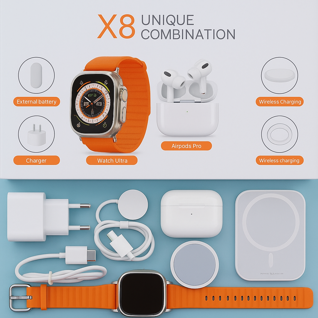 ⌚ PulseX8™ – Edición Ultra Combo (30% OFF)