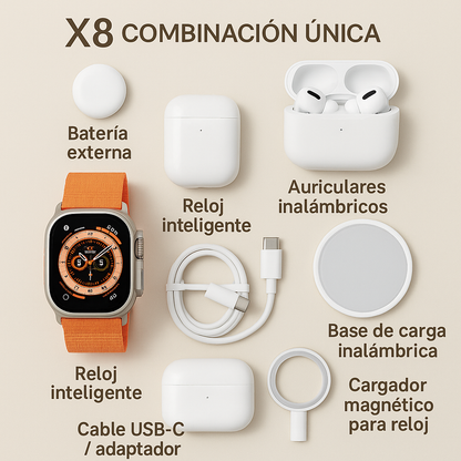 ⌚ PulseX8™ – Edición Ultra Combo (30% OFF)