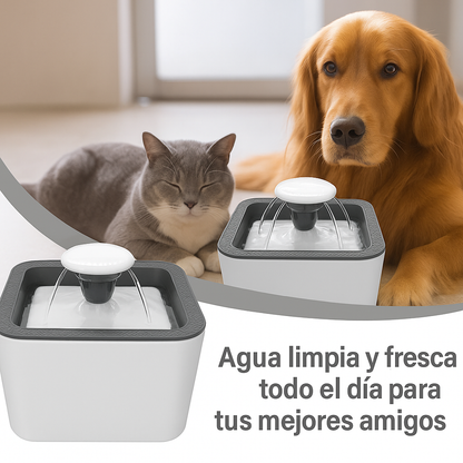 Fuente de Agua Eléctrica DogCat™ – 2.5 Litros para Gatos y Perros (30% OFF)