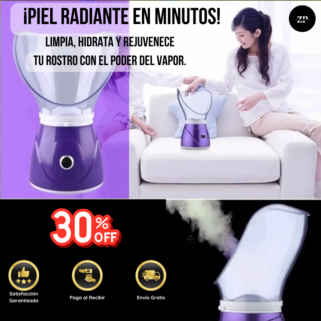 🌿 Sauna Facial Detox – Piel Radiante en Minutos (30% OFF)