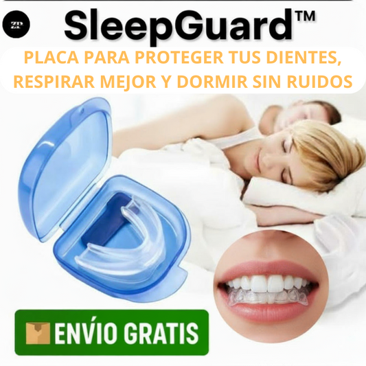 SleepGuard™ – Placa para proteger tus dientes, respirar mejor y dormir sin ruidos