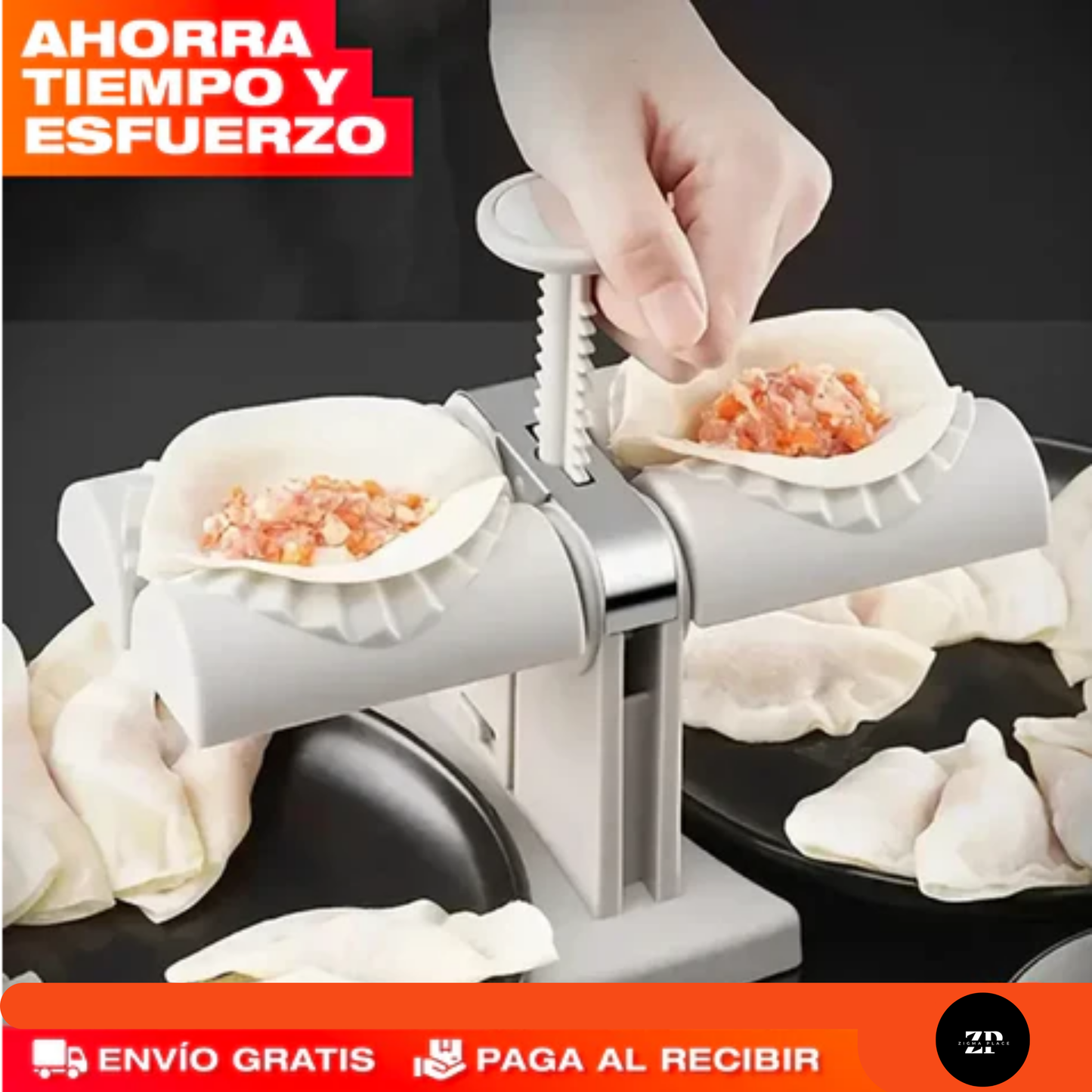 🥟 Molde Doble™ – Perfectas en minutos + 50 Recetas GRATIS