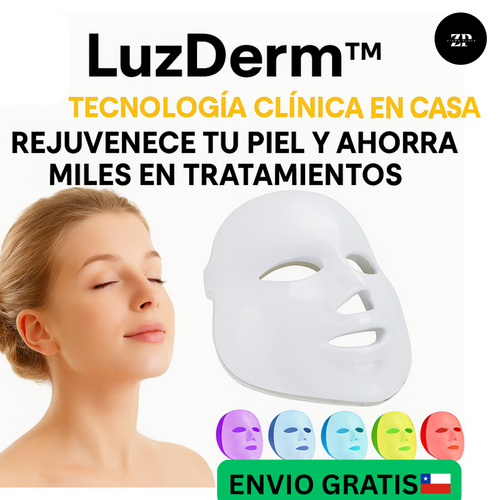 LuzDerm™ – 7 Colores piel radiante + Guía facial GRATIS