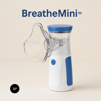 BreatheMini™ – Nebulizador Portátil Silencioso para Niños y Adultos (30% OFF)