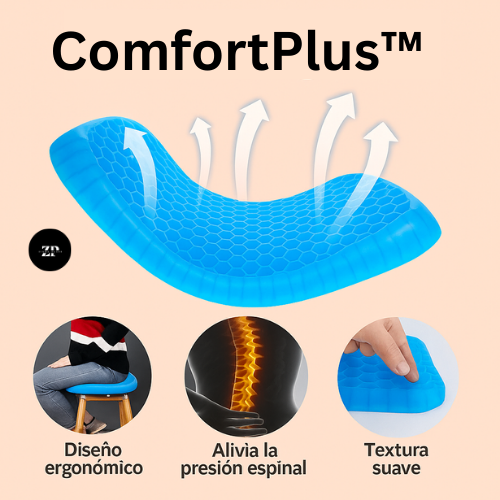 ComfortPlus™ Comodidad real para tu espalda, postura y bienestar diario - (30% OFF)