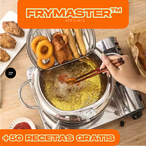 FryMaster™ – Deja de gastar en comida + 50 Recetas GRATIS