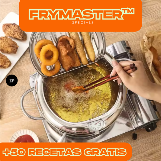 FryMaster™ – Deja de gastar en comida + 50 Recetas GRATIS