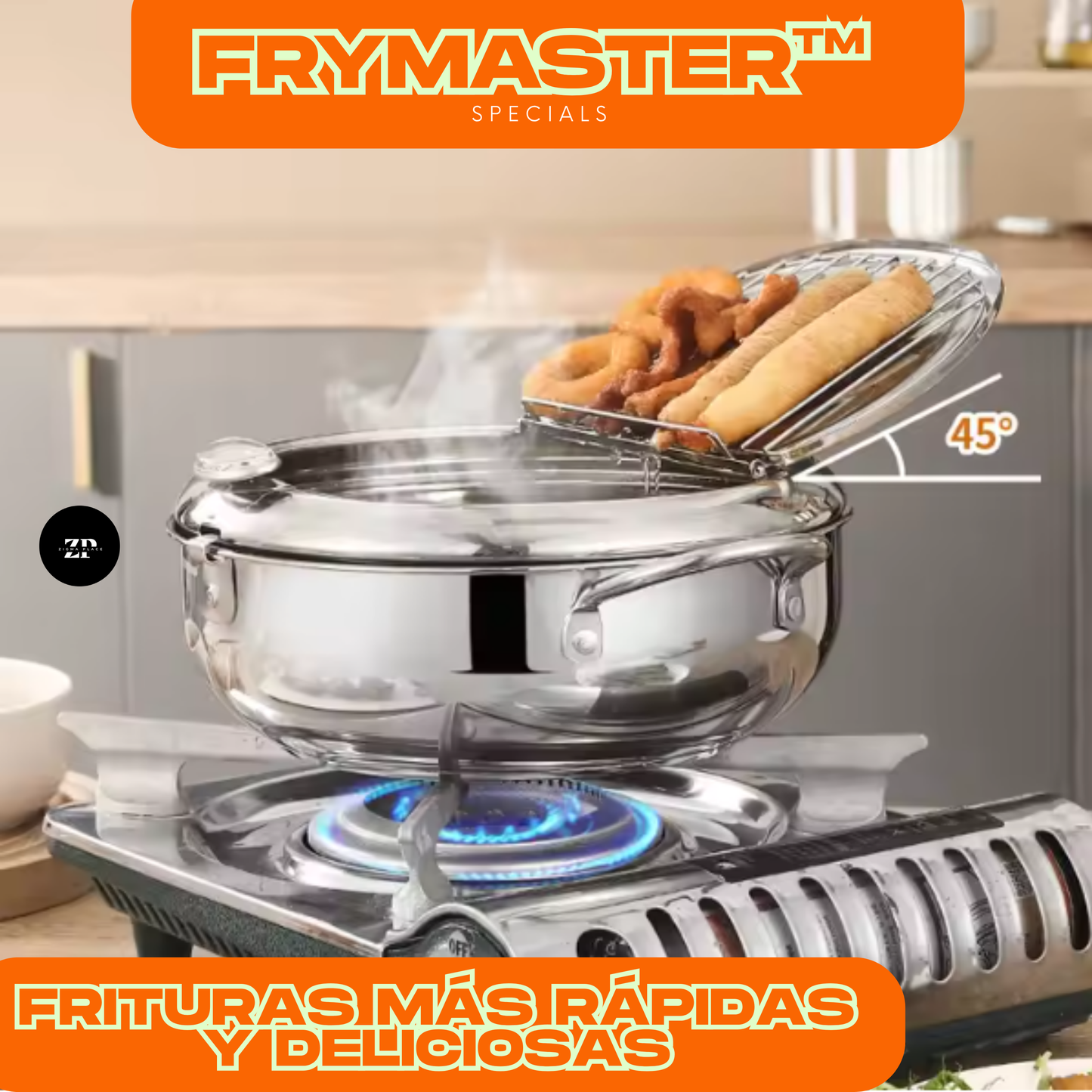 FryMaster™ – Deja de gastar en comida + 50 Recetas GRATIS