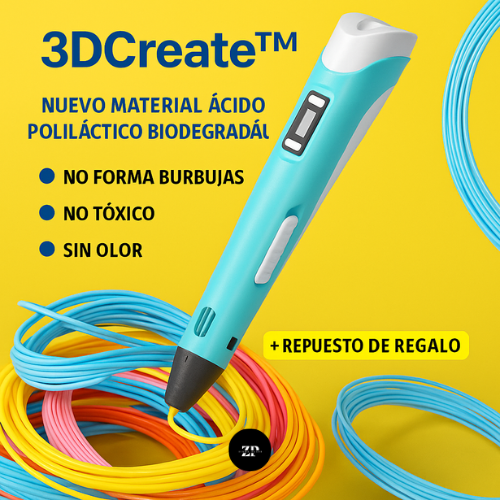 3DCreate™ – El lápiz que convierte tus dibujos en creaciones reales (30% OFF)