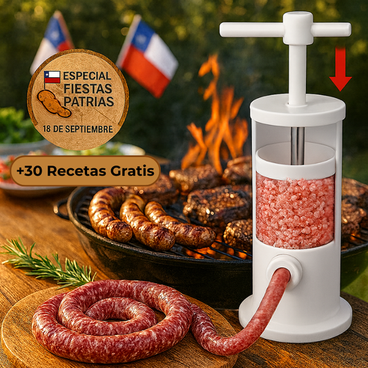 SalchiPro™ – Longanizas en casa + Guia uso + 30 Recetas GRATIS