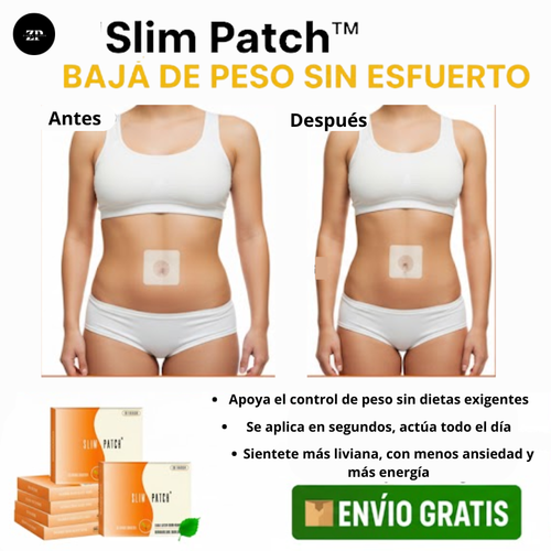 Slim Patch™ – 2 meses para el verano, bajá de peso sin esfuerzo