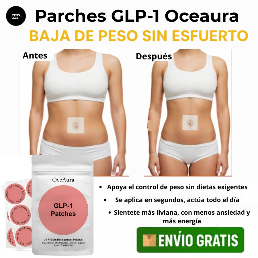Parches GLP-1 Oceaura – Transformá tu cuerpo de forma fácil y natural