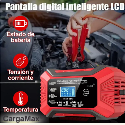 MaxCharge™ – El cargador inteligente que revive tu auto