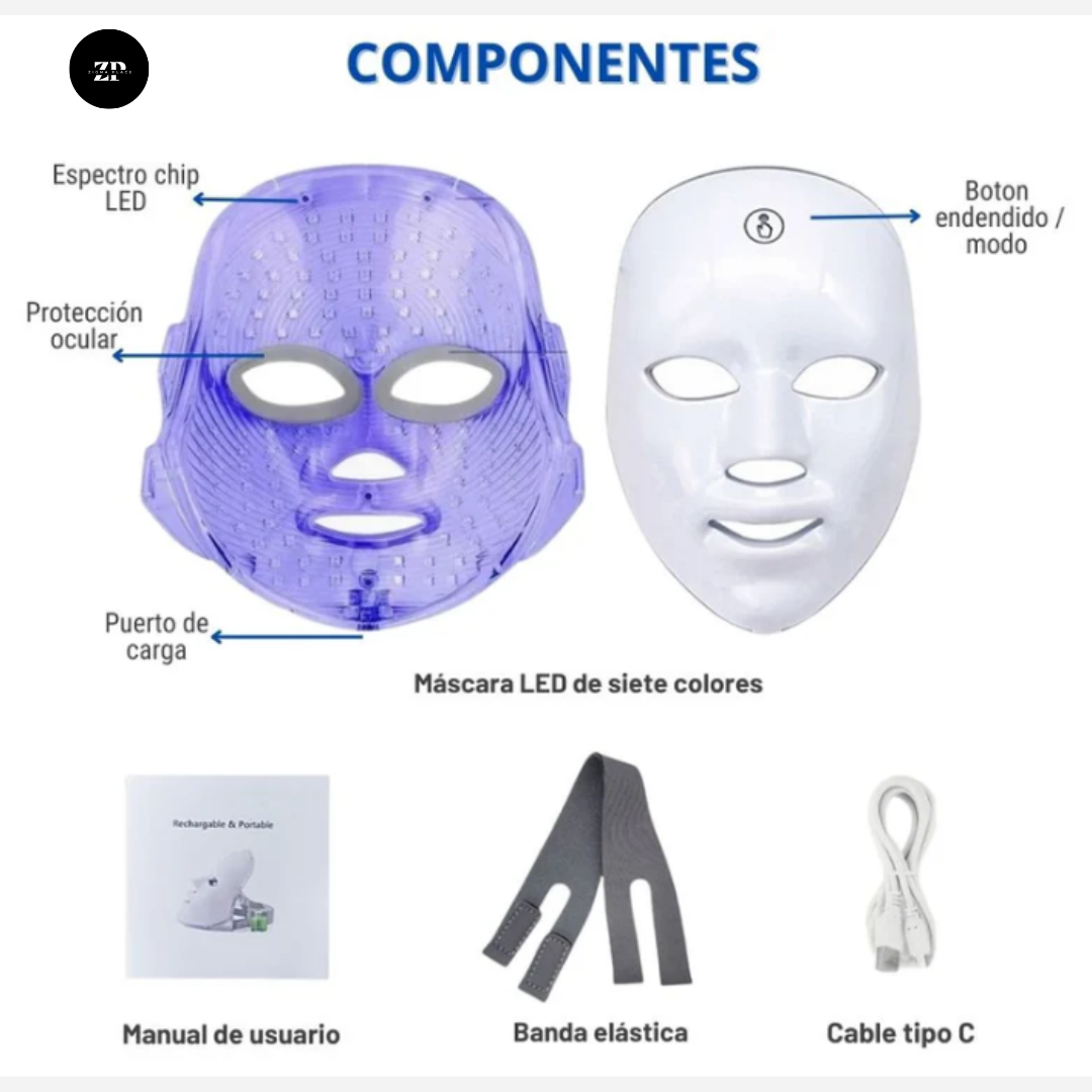 LuzDerm™ – 7 Colores piel radiante + Guía facial GRATIS