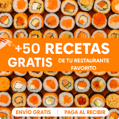 SushiPro™ – Come rico + 50 Recetas de Restaurante GRATIS