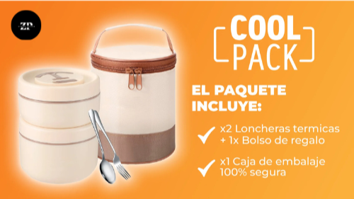 CoolPack™ LunchBox  2 en 1 🍱✨ - 30% OFF