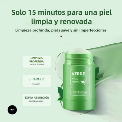 Mascarilla Elimina puntos negros, grasa y acné - (30% OFF)