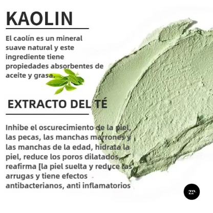 Mascarilla Elimina puntos negros, grasa y acné - (30% OFF)
