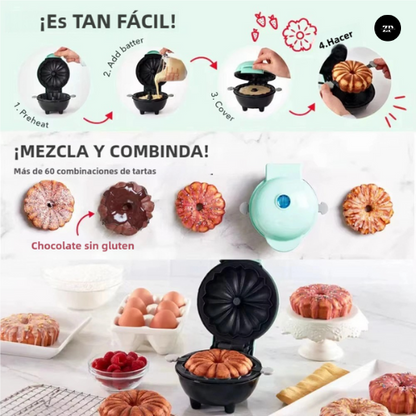 BakeEasy + GRATIS un Recetario Digital – Mini Pasteles en Minutos (30% OFF)