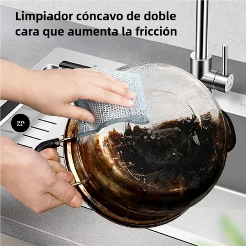 KIT PAÑO ALUMINIO X5 - Duraderos y resistentes para un uso prolongado (30% OFF)