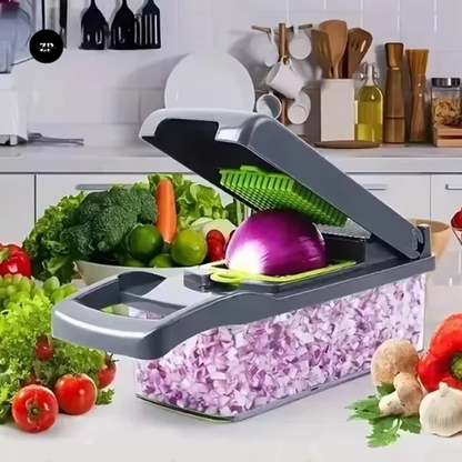 ChefSlice 15 en 1 – Cortador Multifuncional 🔪🥕 (30% OFF)