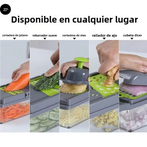 ChefSlice 15 en 1 – Cortador Multifuncional 🔪🥕 (30% OFF)