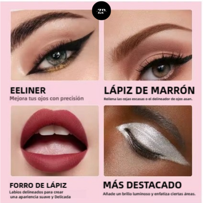 💄 GlamSwitch 4 en 1 – Lápiz de Maquillaje Multifuncional Premium (30% OFF)
