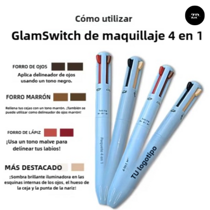 💄 GlamSwitch 4 en 1 – Lápiz de Maquillaje Multifuncional Premium (30% OFF)