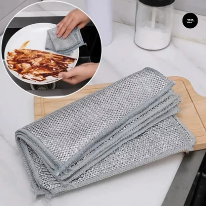 KIT PAÑO ALUMINIO X5 - Duraderos y resistentes para un uso prolongado (30% OFF)